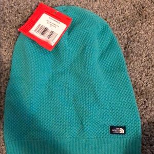 Teal Green Light Knot Beanie | One Size